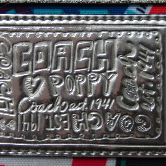 COACH POPPY - Multicolor Large Wristlet - Picture 2 of 8